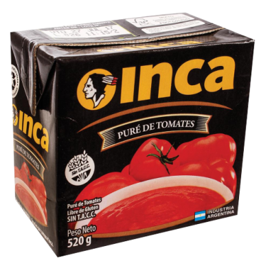 INCA pure tomate x520g