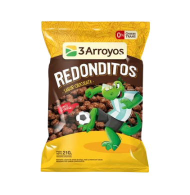 TRES ARROYOS redonditos chocolate x210g