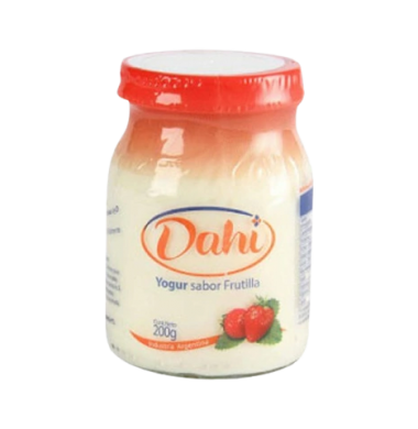 DAHI yogur frasco frutilla x200g