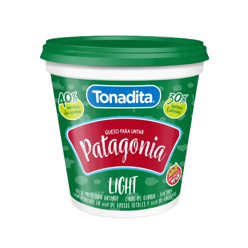 TONADITA queso untable patagonia light x300g