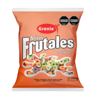 GRANIX cereal aritos frutales x350g
