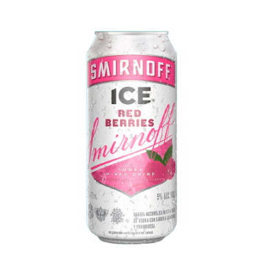 SMIRNOFF vodka ice red berries x473cc