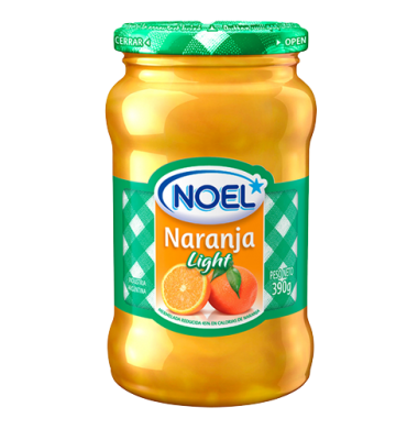 NOEL mermelada light naranja x454g