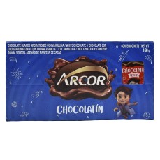 ARCOR chocolatin leche 20Un. x8g