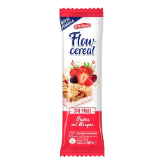 FLOW cereal frutos del bosque con yogur x24g