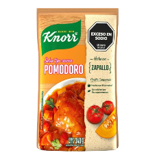KNORR salsa pomodoro con zapallo x340g