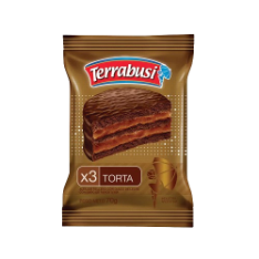 TERRABUSI alfajor torta chocolate triple x70g